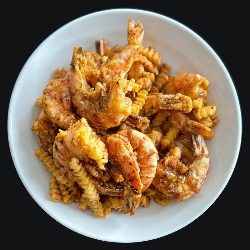 Fried Shrimp with Fries